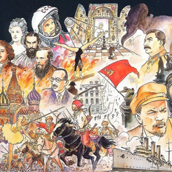 Пазл: Россия - матушка