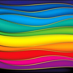 Пазл: Цветные полоски