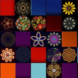 Пазл: Мандалы