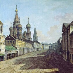 Пазл: Допожарная Москва 1800-х годов