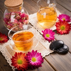 Пазл: Цветочный чай
