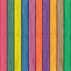 Пазл: Цветные досточки