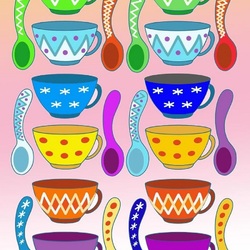 Пазл: Чашечки