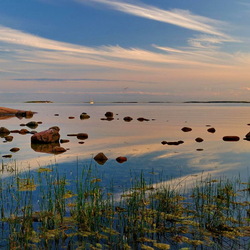 Пазл: Белые ночи на заливе