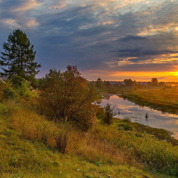 Пазл: Лето в деревне
