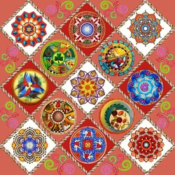 Пазл: Мандалы