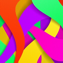 Пазл: Яркие полоски