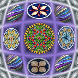 Пазл: Мандалы
