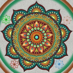 Пазл: Мандала