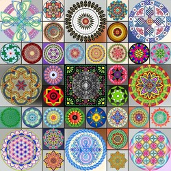 Пазл: Мандалы