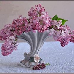 Пазл: Букет сирени