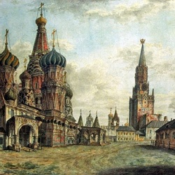 Пазл: Допожарная Москва 1800-х годов