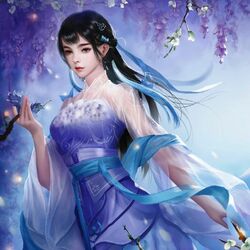 Пазл: Среди цветов