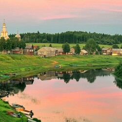 Пазл: Самая красивая деревня России