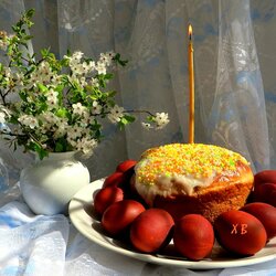 Пазл: С праздником Светлой Пасхи