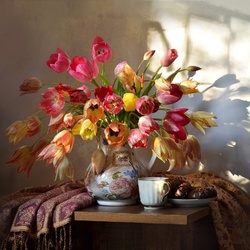 Пазл: Тюльпаны