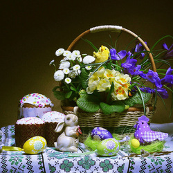 Пазл: Пасхальный натюрморт