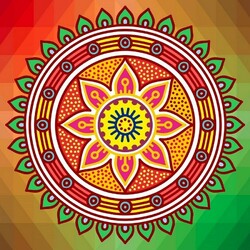 Пазл: Мандала