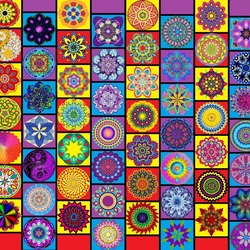 Пазл: Мандалы