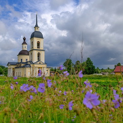 Пазл: Деревенский пейзаж