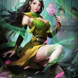 Пазл: Игривая красавица