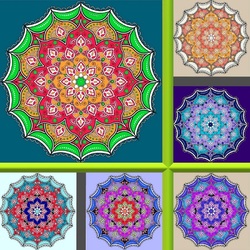 Пазл: Мандалы