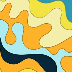 Пазл: В желто-синих тонах