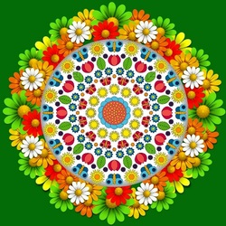 Пазл: Мандала