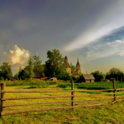 Пазл: Русская деревня