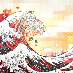 Пазл: Волна информации