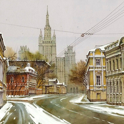 Пазл: Московская улица