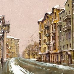 Пазл: Московская улица