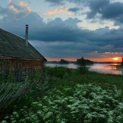 Пазл: Деревенский пейзаж