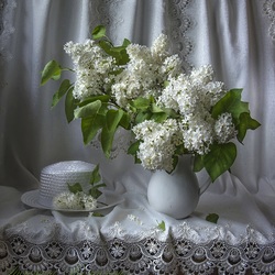 Пазл: Букет сирени