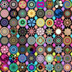 Пазл: Мандалы