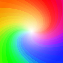 Пазл: Цветной водоворот