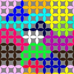 Пазл: Цветные квадраты