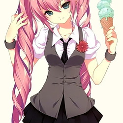 Пазл: Девушка с мороженкой