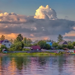 Пазл: Лето в деревне