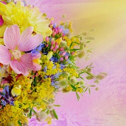 Пазл: Букет цветов