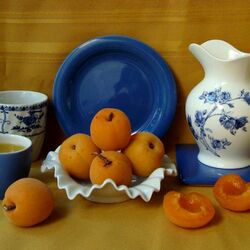 Пазл: Натюрморт с абрикосами