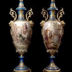 Пазл: Старинные вазы