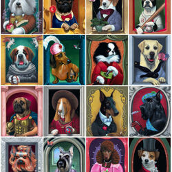 Пазл: Симпатичные собачки