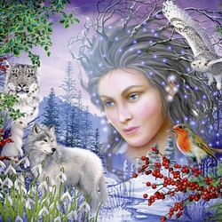 Пазл: Дух зимы