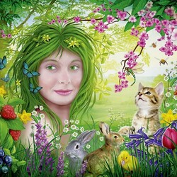 Пазл: Дух весны