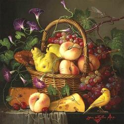 Пазл: Фруктовая корзина