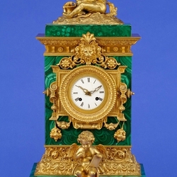 Пазл: Малахитовые часы