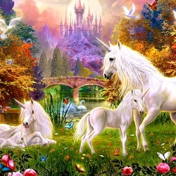 Пазл: Страна единорогов