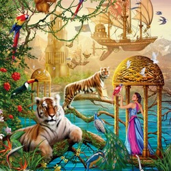 Пазл: Лето в Шангри-Ла