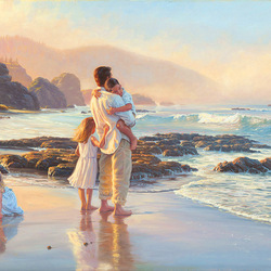 Пазл: На берегу 